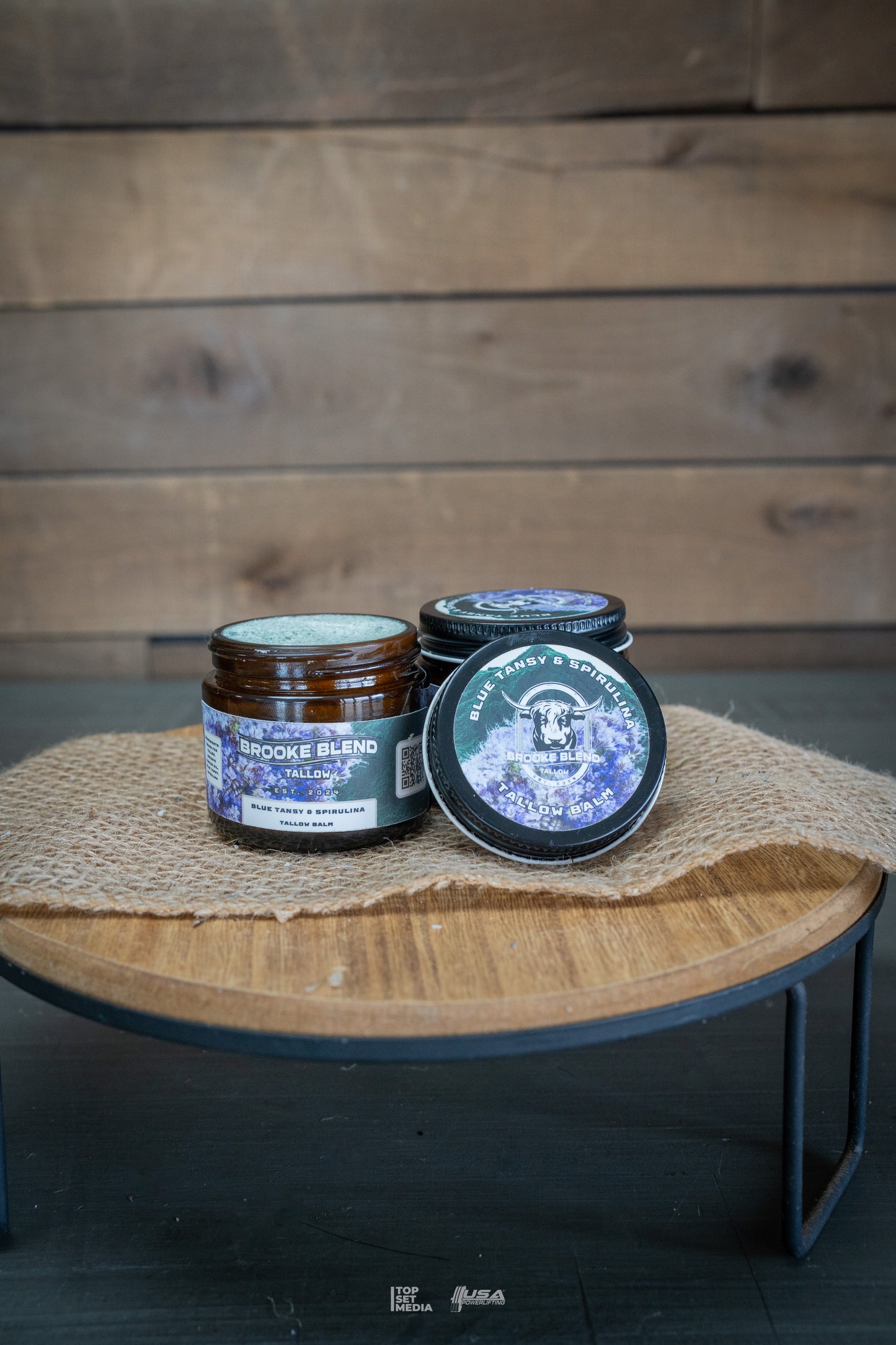 Blue Tansy & Spirulina Tallow Balm